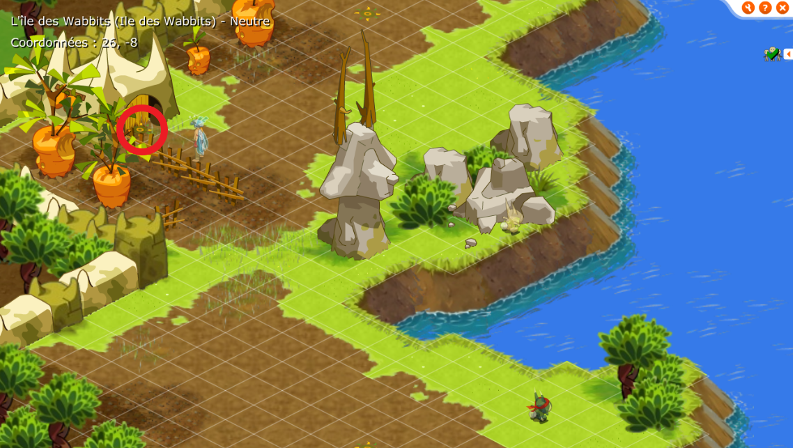 Dofus Retro Château Wa Wabbit, comment y accéder, quel est le chemin pour la panoplie avec les